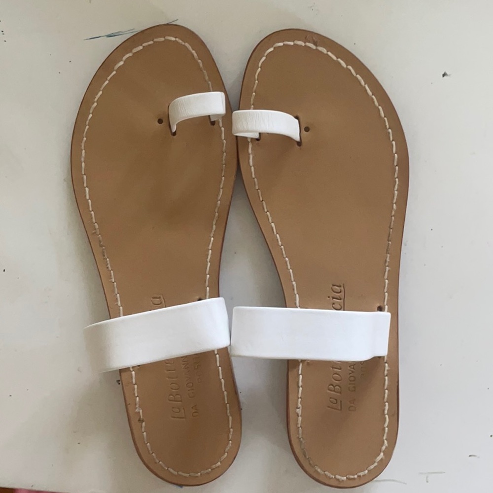 Italian Hand-Made custom leather sandals Postiano